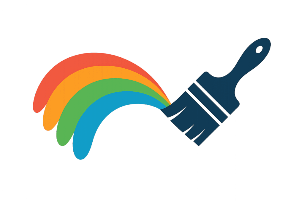 Logo de empresa de pintores